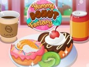 Yummy Donut Factory Online Cooking Game