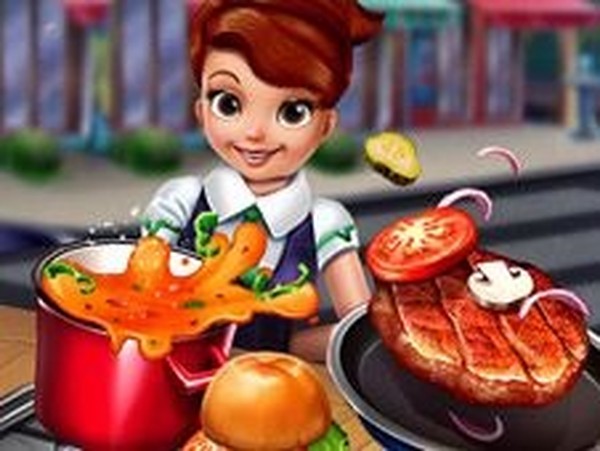 Cooking Fast Hotdogs And Burgers Craze Online Arcade Game