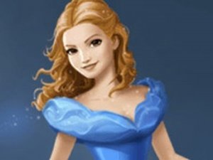 Cinderella Free Fall Puzzle Game Online - Matching Puzzle Game