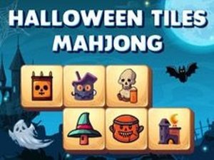 Halloween Tiles Mahjong Puzzle Game