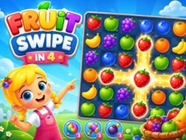 Fruit Swipe Online Puzzle Game - Match 3 Puzzle Game