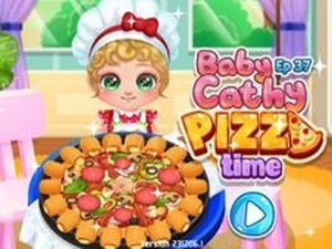 Baby Cathy Ep37: Pizza Time - Online Cooking Game for Kids