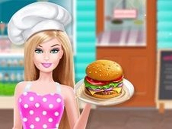 Barbie Fast Food Restaurant Online Cooking Game