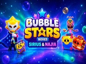 Bubble Stars Boxes: Sirius & Najia - Fun Box Opening Arcade Game