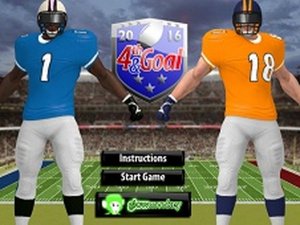 4th and Goal 2016 Football Game Online Sports Game
