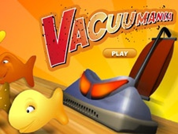 Goldfish Fun Vacuumania Online Maze Puzzle Game