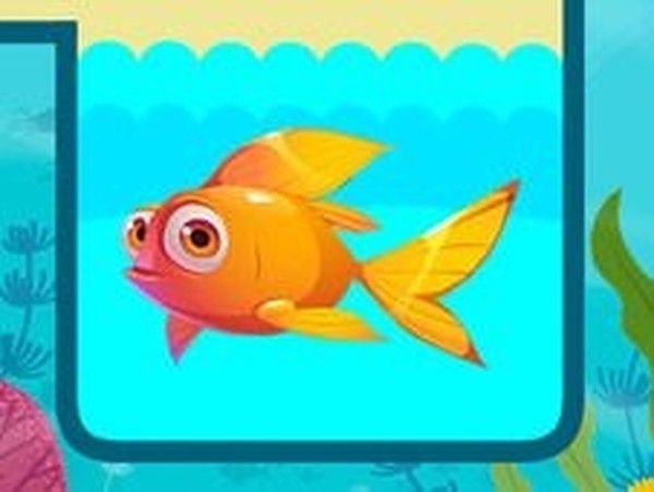 Fish Rescue Pull the Pin Online Puzzle Game