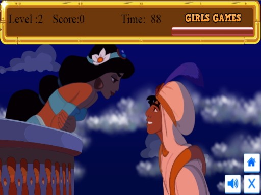 Aladdin Sweet Moment: A Romantic Timing Game
