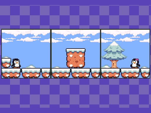 Penguin Tile Swap Puzzle