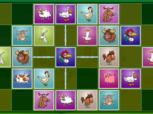 Farm Animals Matching Puzzles Online Game - Puzzle Game