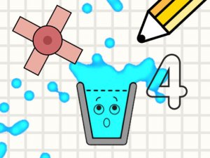 Happy Filled Glass 4 Puzzle Game