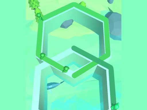 Paint Fun Path Online Game Arcade Game