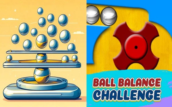 Ball Balance Challenge - Physics Puzzle Game Online