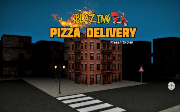 Blazing Pizza Delivery - Speed Bike Game