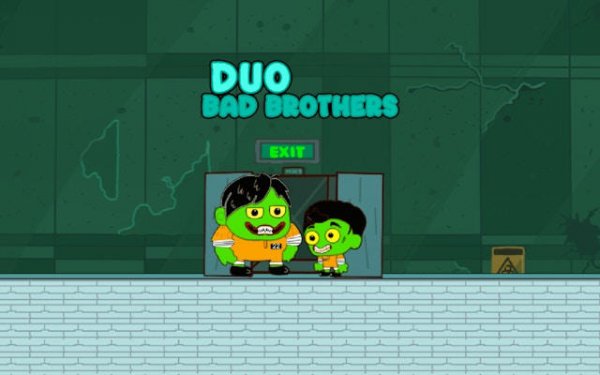 Duo Bad Brothers: Zombie Escape Adventure