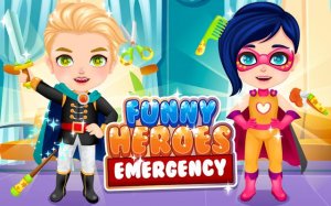 Funny Heroes Emergency: Hero Rescue & Makeover Online Game - Casual Game