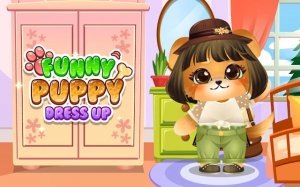 Funny Puppy Dressup Game - Online Fashion Stylist Dress-Up Game