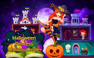 Halloween Princess Holiday Castle: Makeover & Design Online Game - Decorating Game