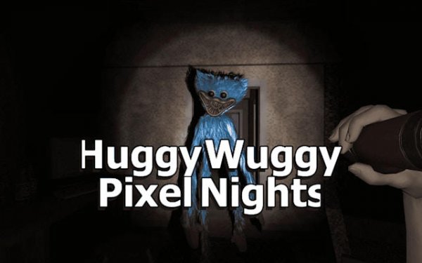 Huggy Wuggy Pixel Nights - 3D Exploration Adventure Game