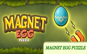 Magnet Egg Puzzle Online - Physics Puzzle Game