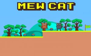 Mew Cat: 2D Platformer Adventure Online Arcade Game