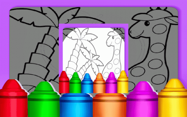 Easy Animal Coloring Pages For Kids Online Coloring Game