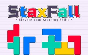 StaxFall: Tetris Stacking Puzzle Online Game - Physics Puzzle Game