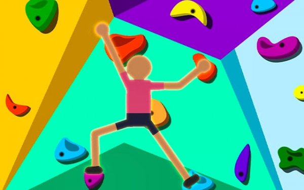 Stickman Rock Climber Online Arcade Game