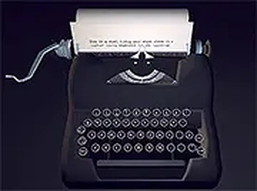 Classic Keyboard Writing Space