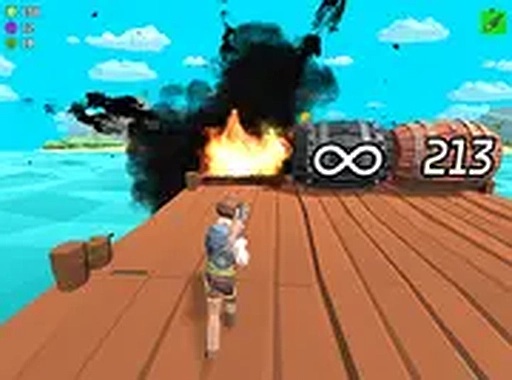 Rolling Obstacle Action