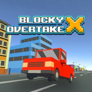 Blocky Overtake X Online Racing Game Arcade Game