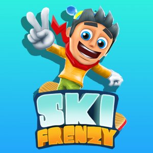 Ski Frenzy Endless Runner Arcade Game