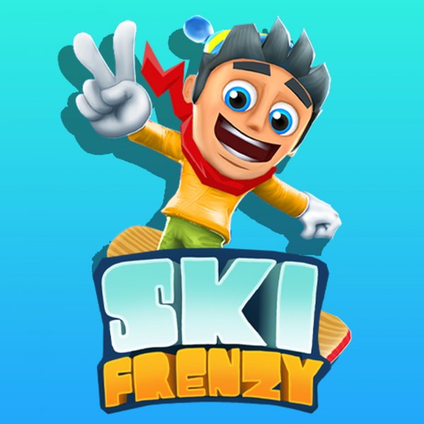 Ski Frenzy Endless Runner Arcade Game