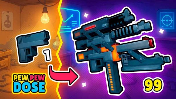 Pew Pew Dose Online Game - Creative Arcade Shooter Arcade Game